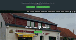 Desktop Screenshot of groenendijkweert.be
